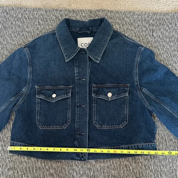 COS Jean Jacket Blue - Picture 9 of 11